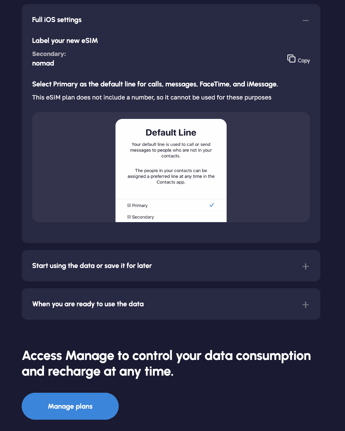How to Set Up Nomad in iOS 1