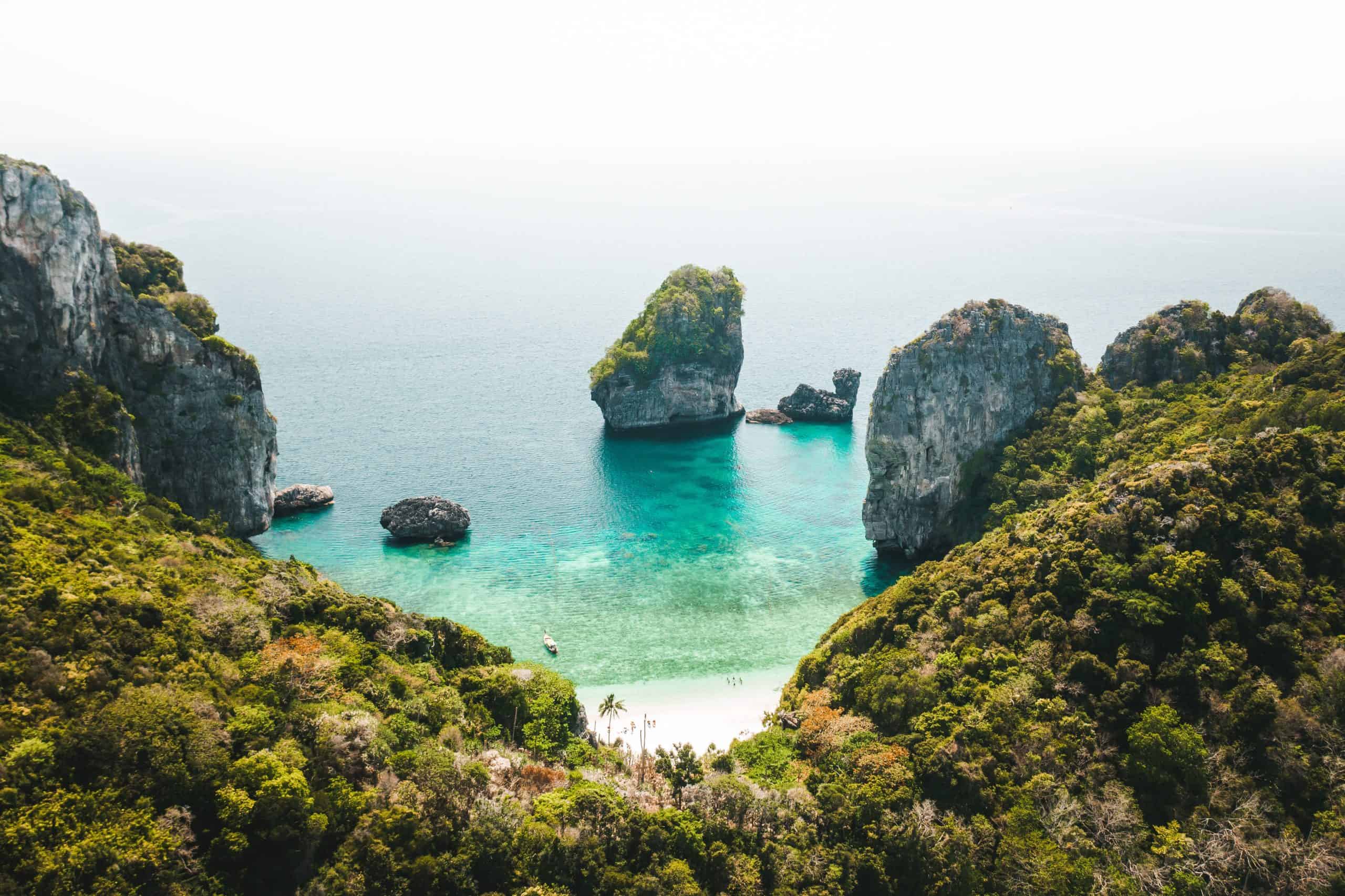 Phi Phi Islands, while technically not in Phuket, is very close in proximity, making it one of the top things to do when visiting Phuket (Phuket vs Bali)