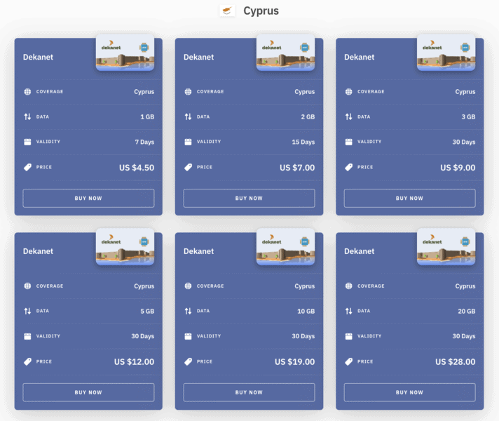 Larnaca Airport SIM Card, SIM Card Larnaca Airport