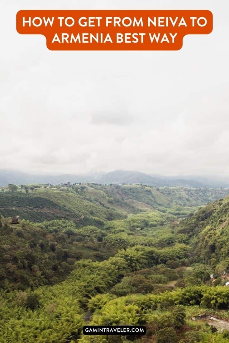 Neiva to Armenia