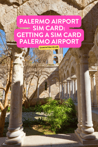 Palermo Airport SIM Card: Getting a SIM Card Palermo Airport