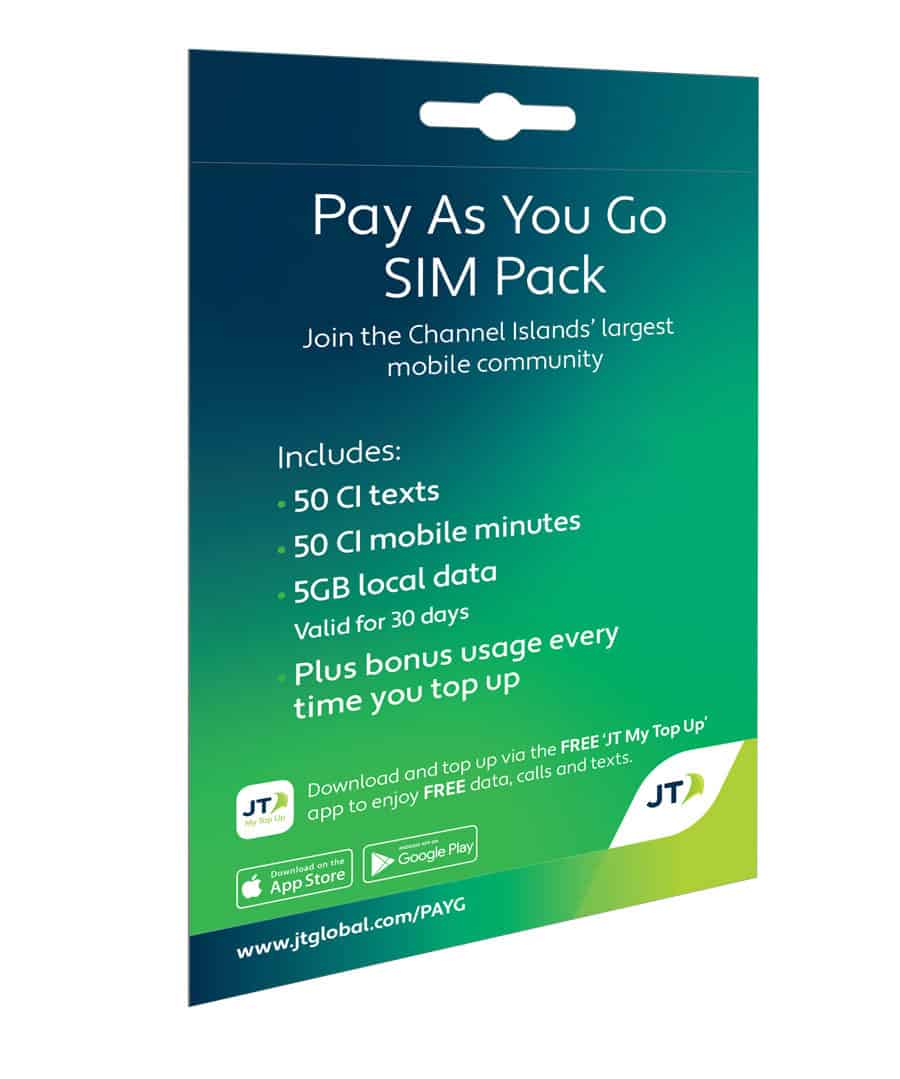 jersey sim card, sim card in jersey