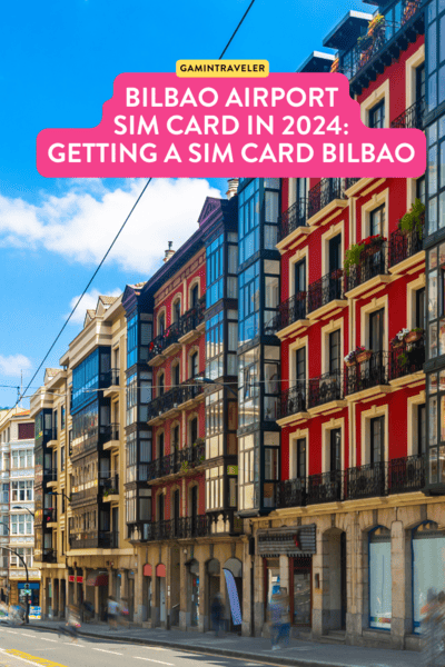 bilbao airport sim card
