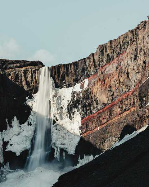 Hengifoss in Iceland Icelandic Photography Tour scaled