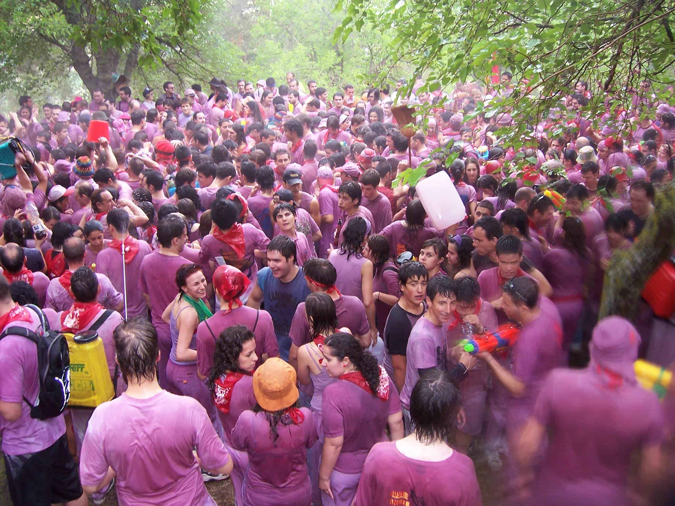 Batalla del Vino Haro La Rioja