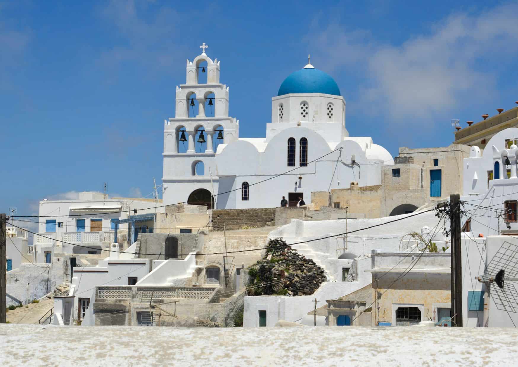 Pyrgos in Santorini, 