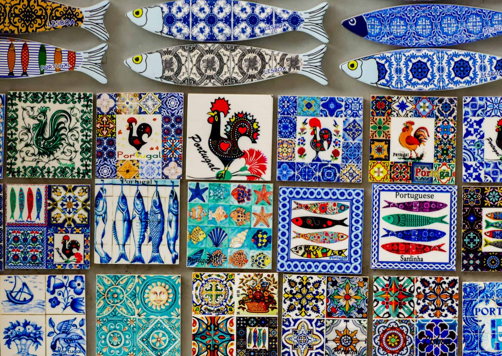 Azulejos or tiles - what portugal is famous for