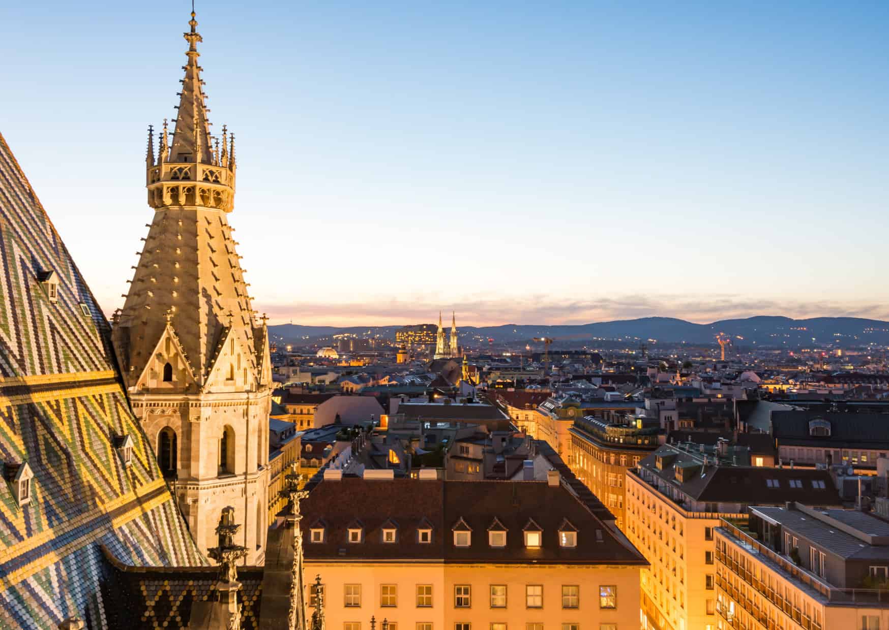September to December Travel Destinations Vienna Austria