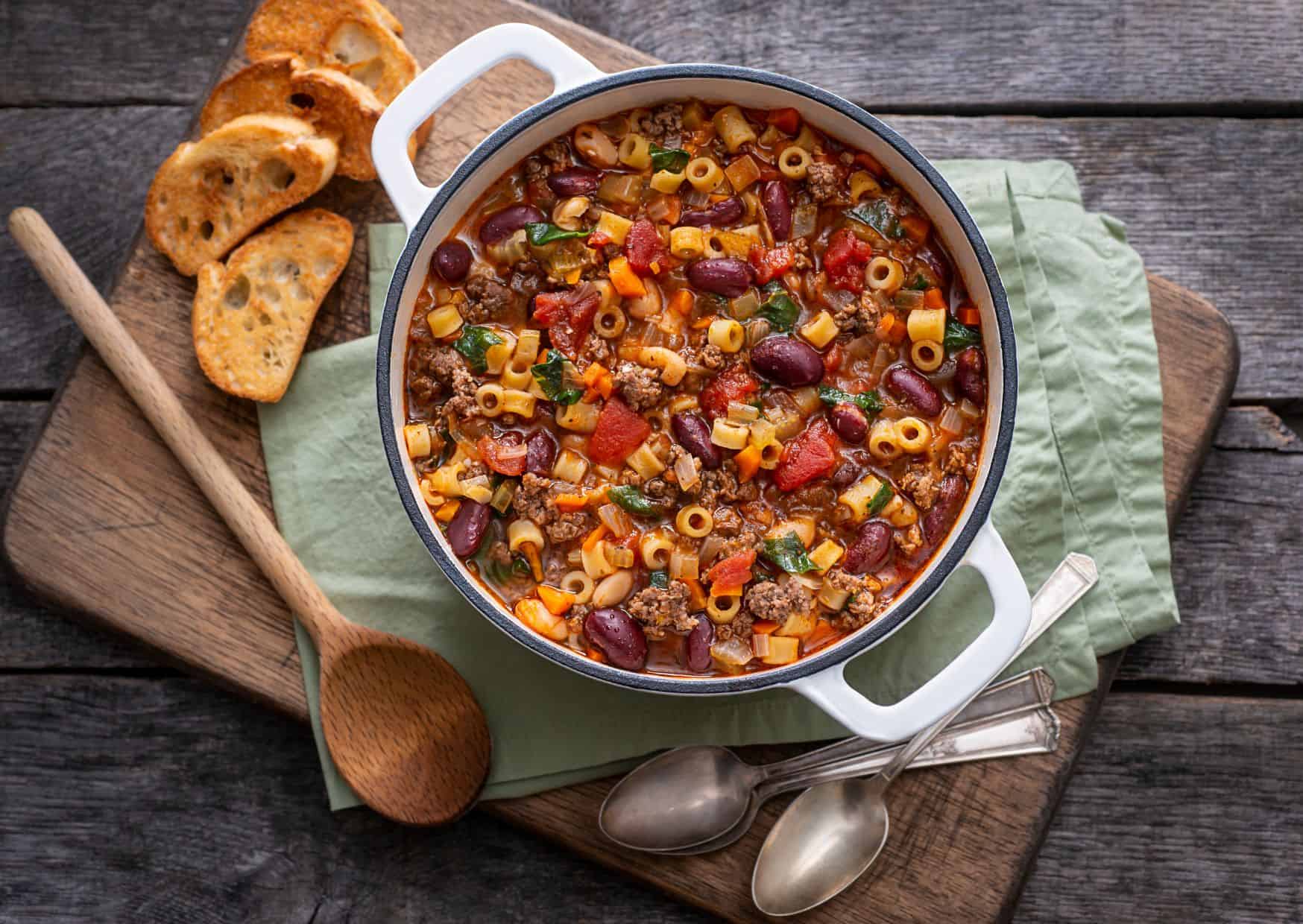Pasta e Fagioli Pasta and Bean Soup
