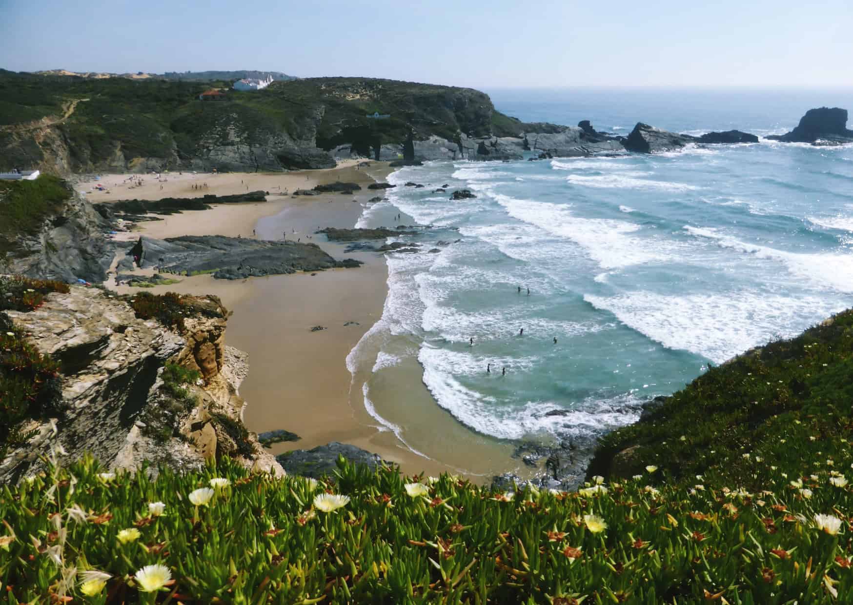 Praia da Zambujeira do Mar Hidden beaches in Portugal