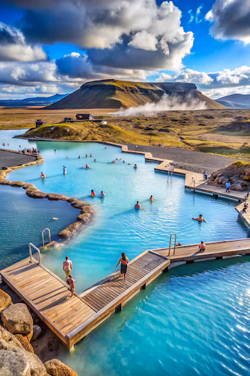 Myvatn Nature Baths Iceland