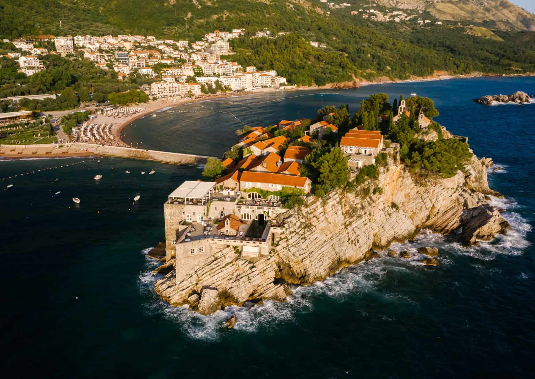 Sveti Stefan Montenegro 13 ‘Secret Offbeat European Beaches Youd Swear Are in the Caribbean