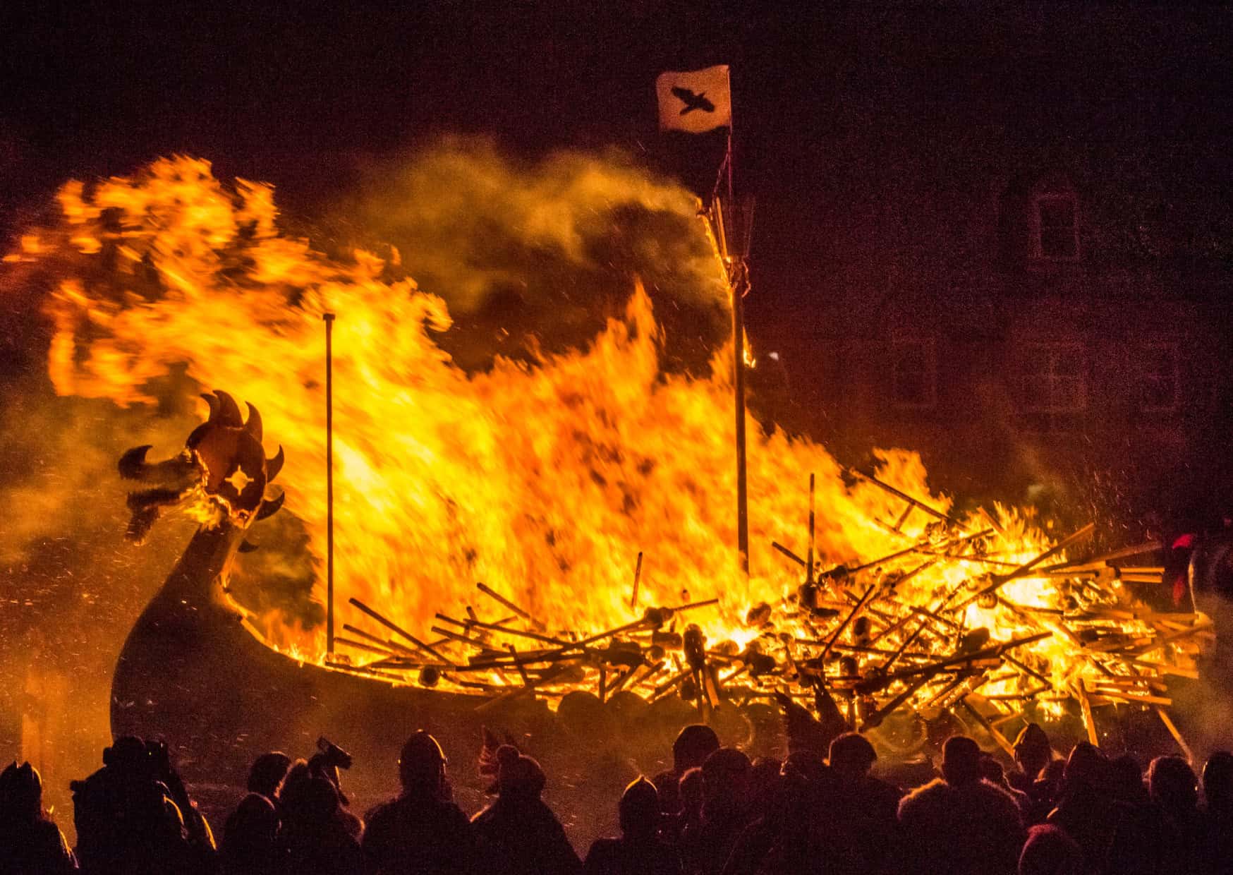 quirky European festivals Up Helly Aa