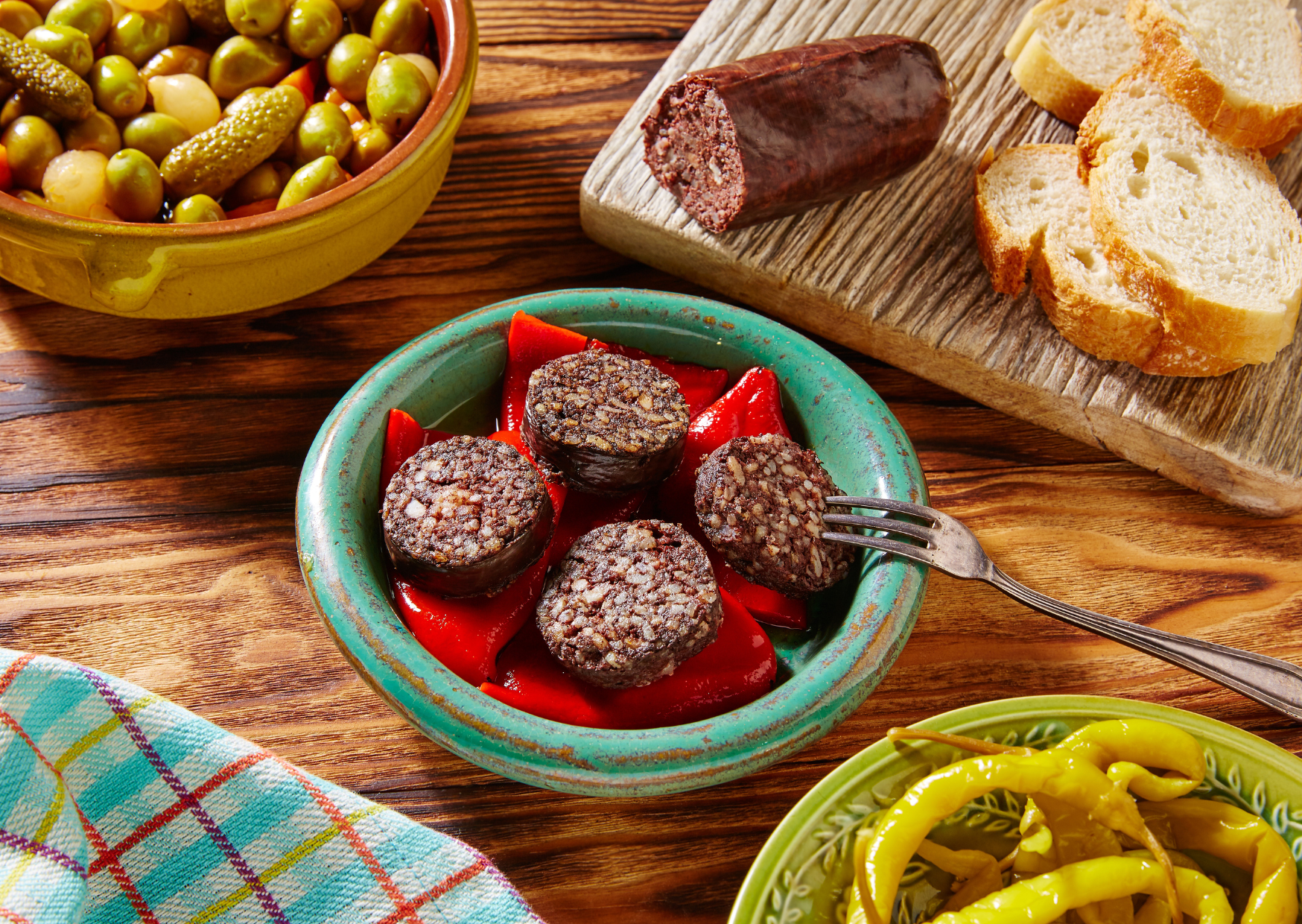 Recipe blood sausage or Morcilla Spain 6