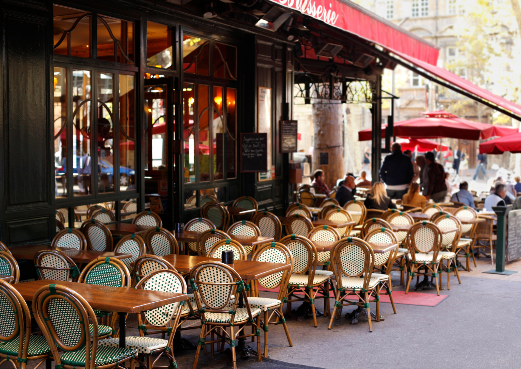 French Restaurant Seating 2