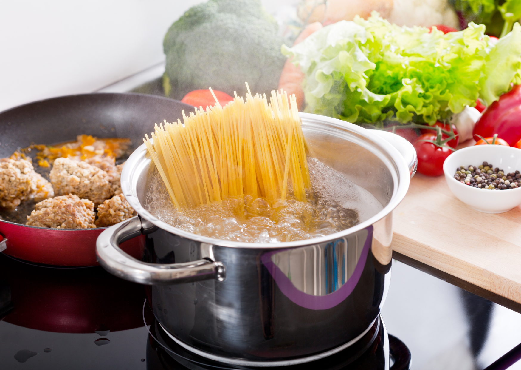 Italian pasta pots