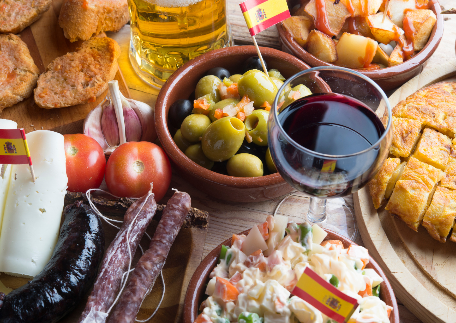 late dinners in Spain