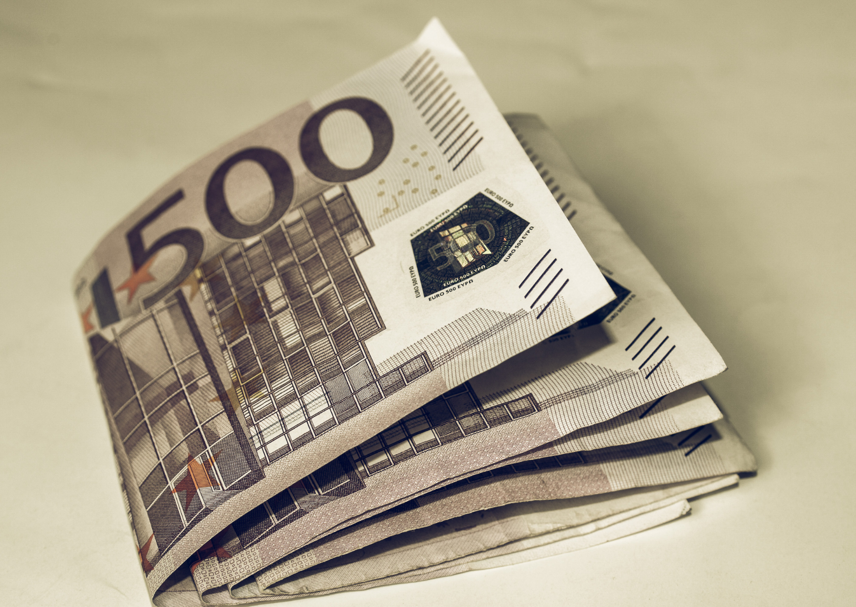 Euro 500 note 4