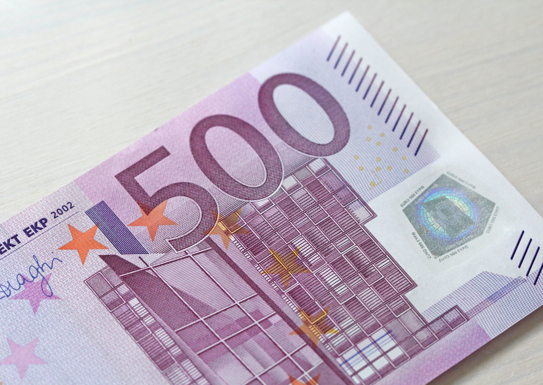Euro 500 note