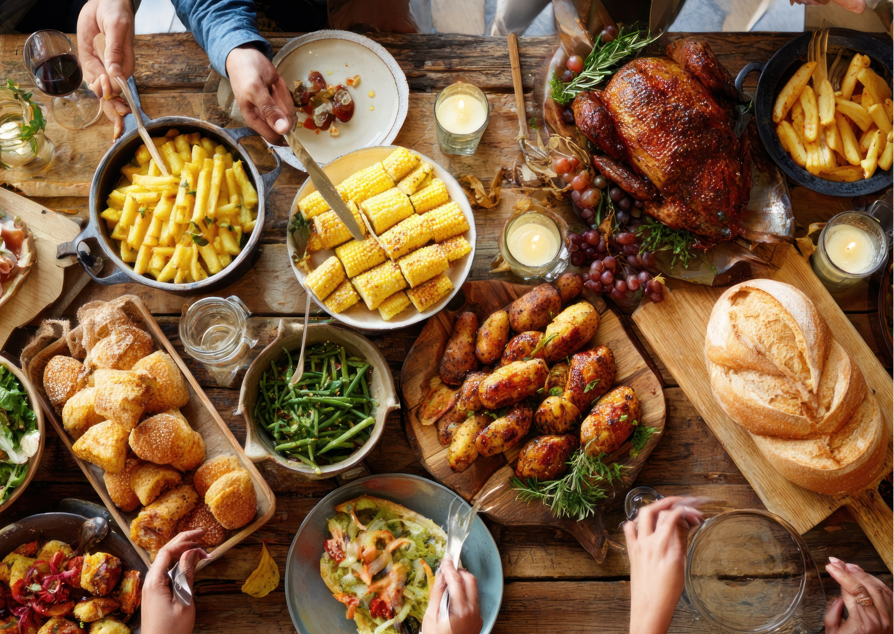 The 17 Thanksgiving Ingredients Banned in Europe, Why Your Turkey Table Looks Different Here 3 Thanksgiving celebration