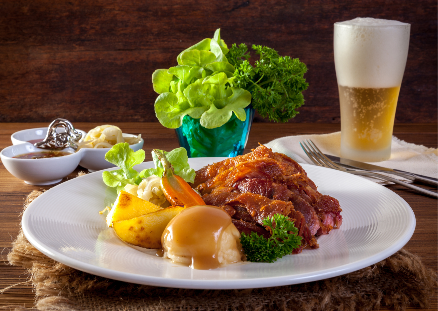 German meat portions 3