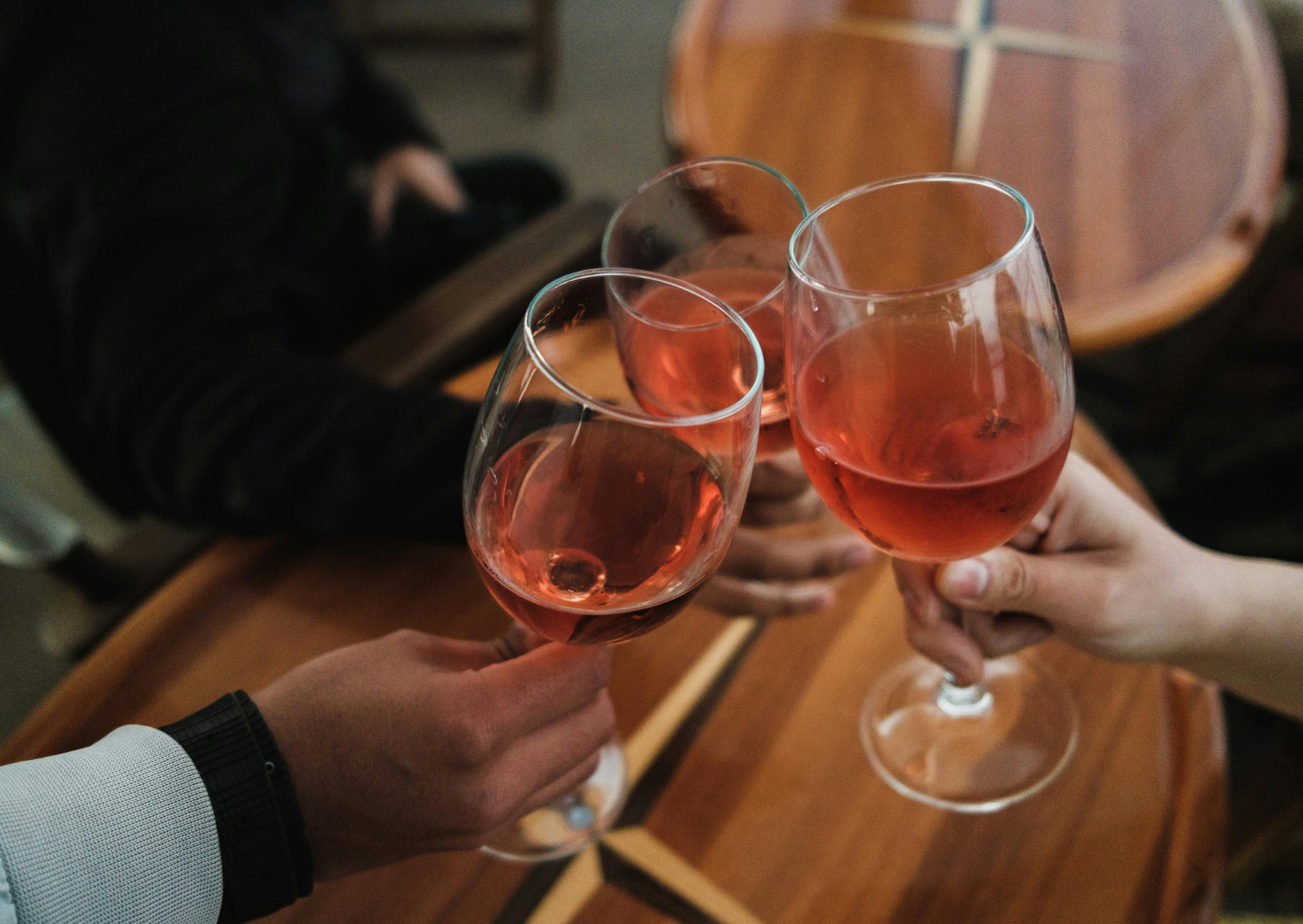 Drinking French wine 2