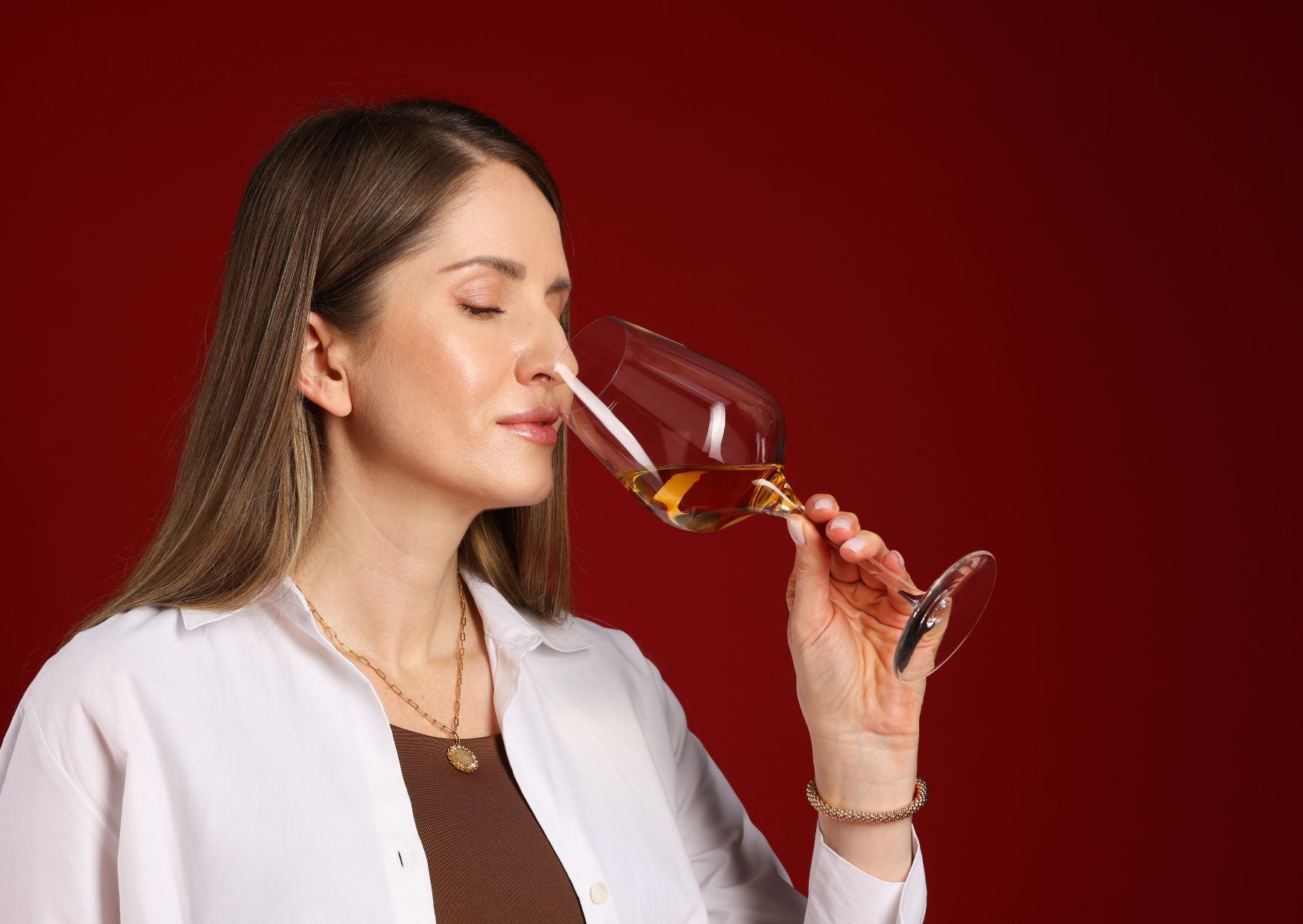 Drinking French wine