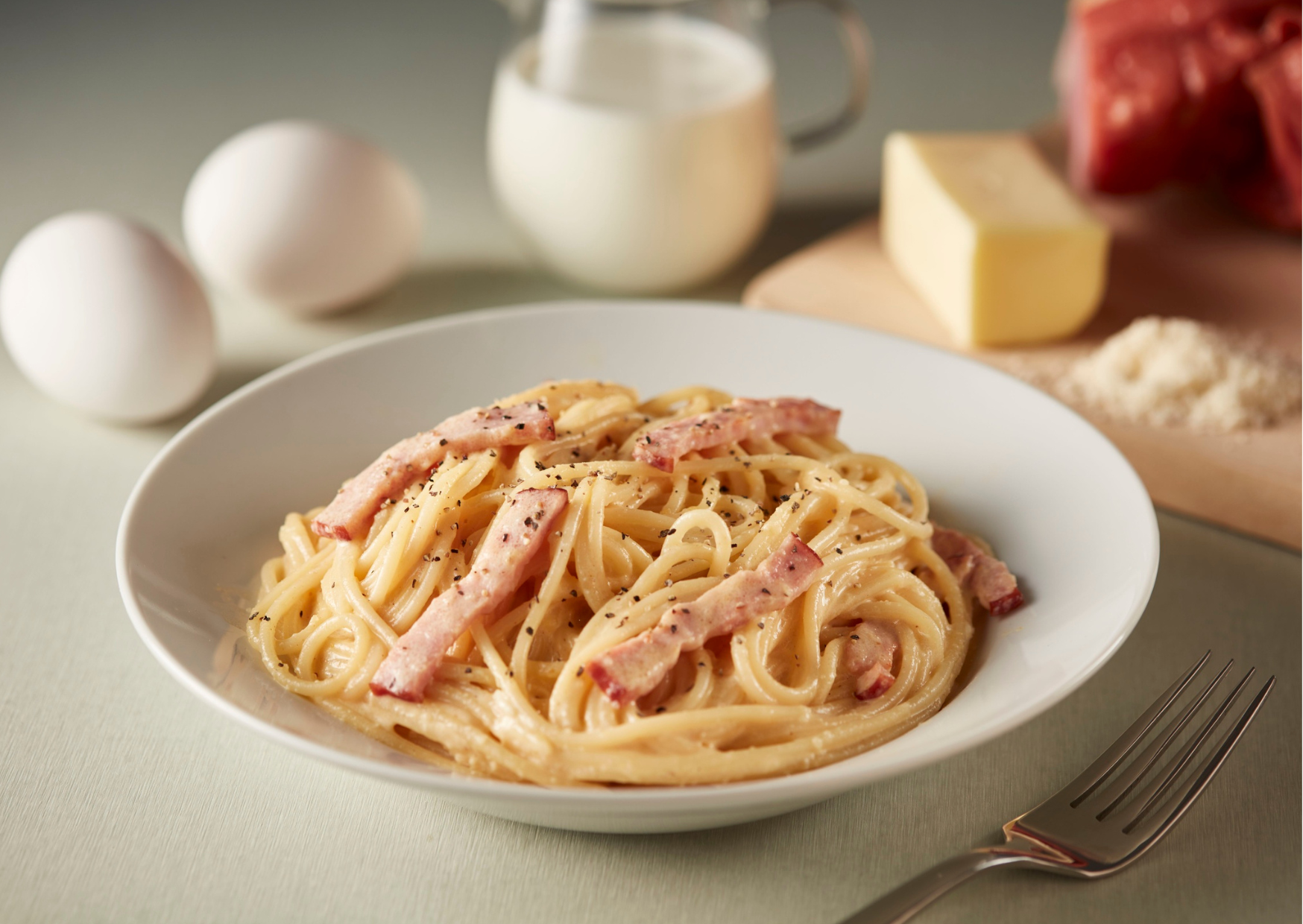 cooking carbonara 6