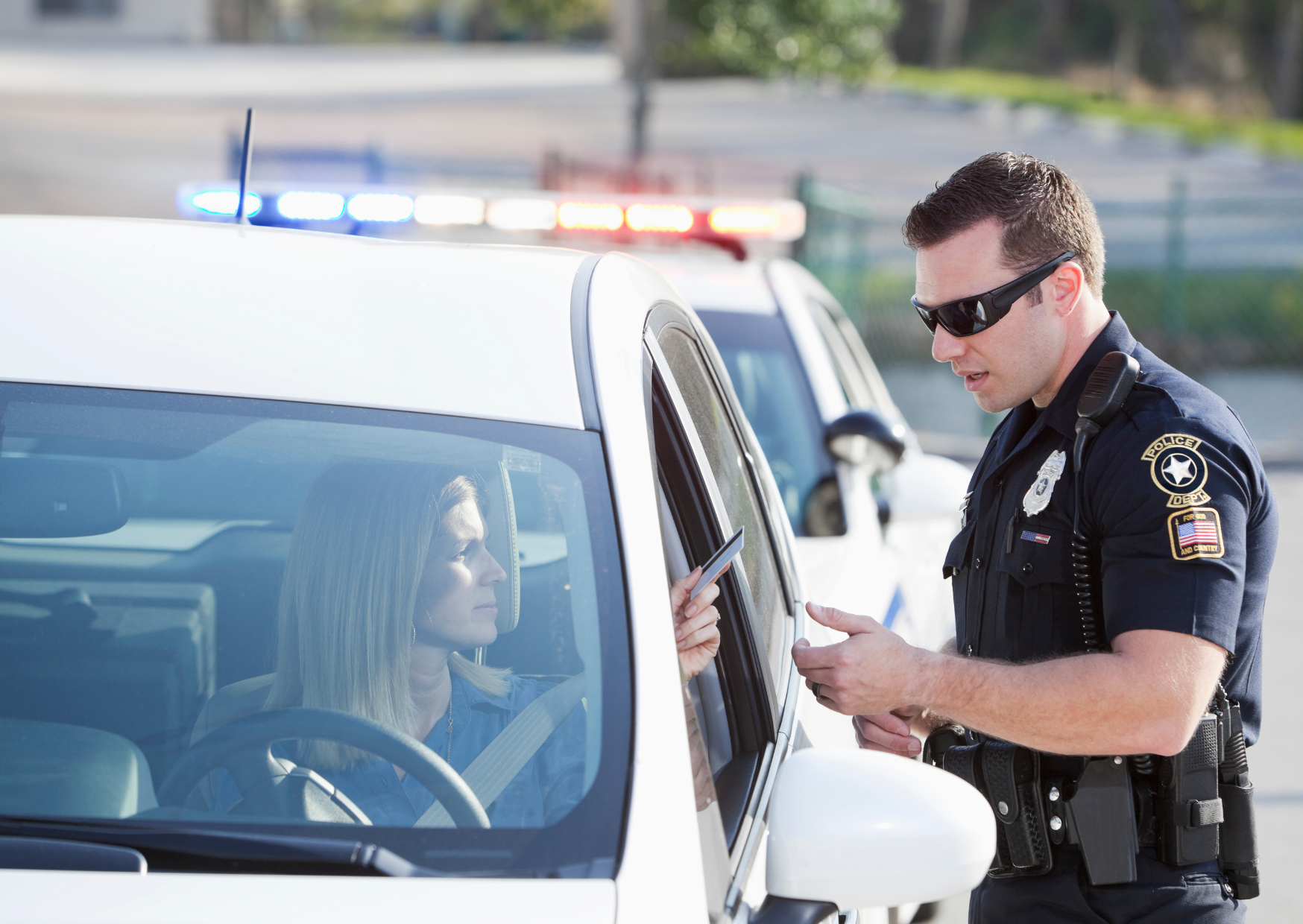 pulled over