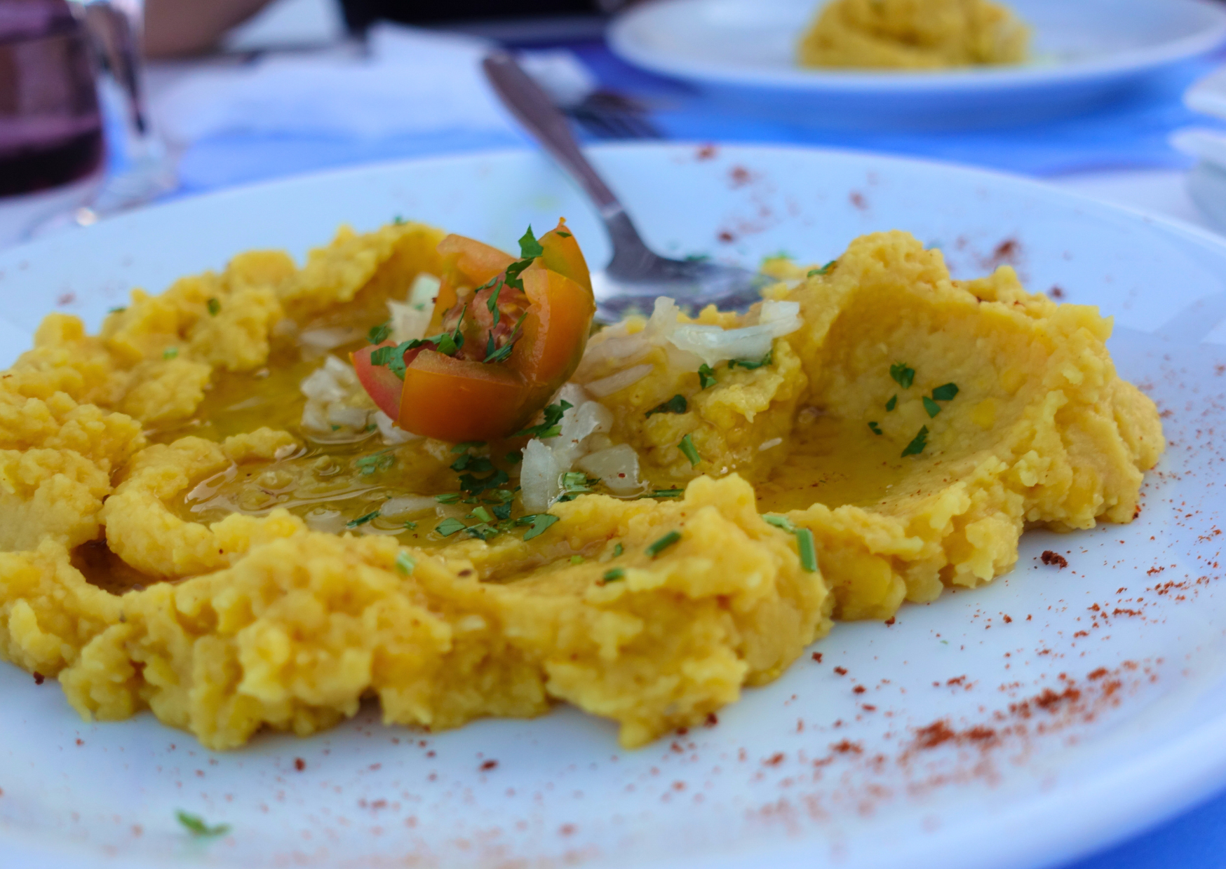 greek dishes Greek fava