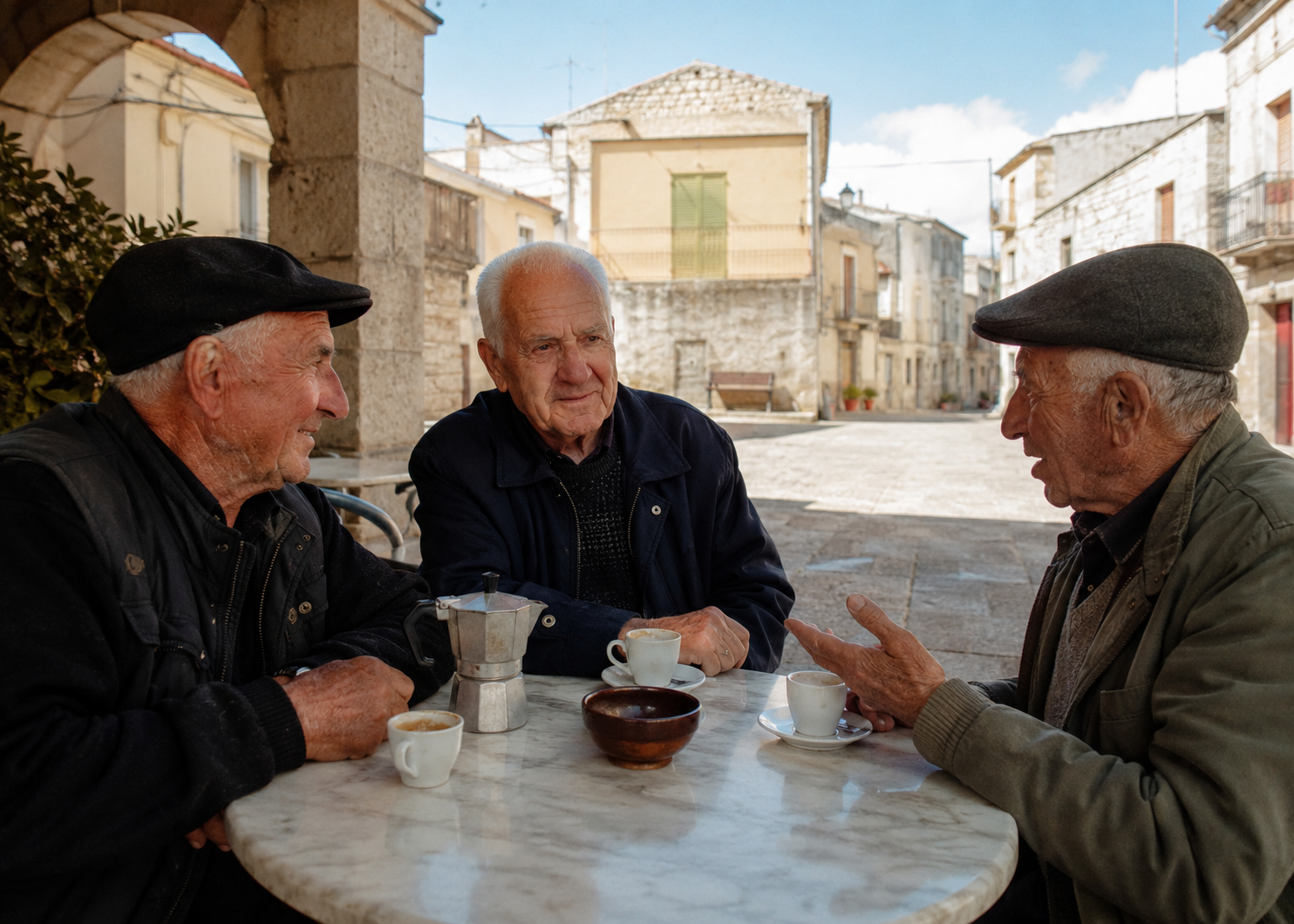 Sardinian Men 3