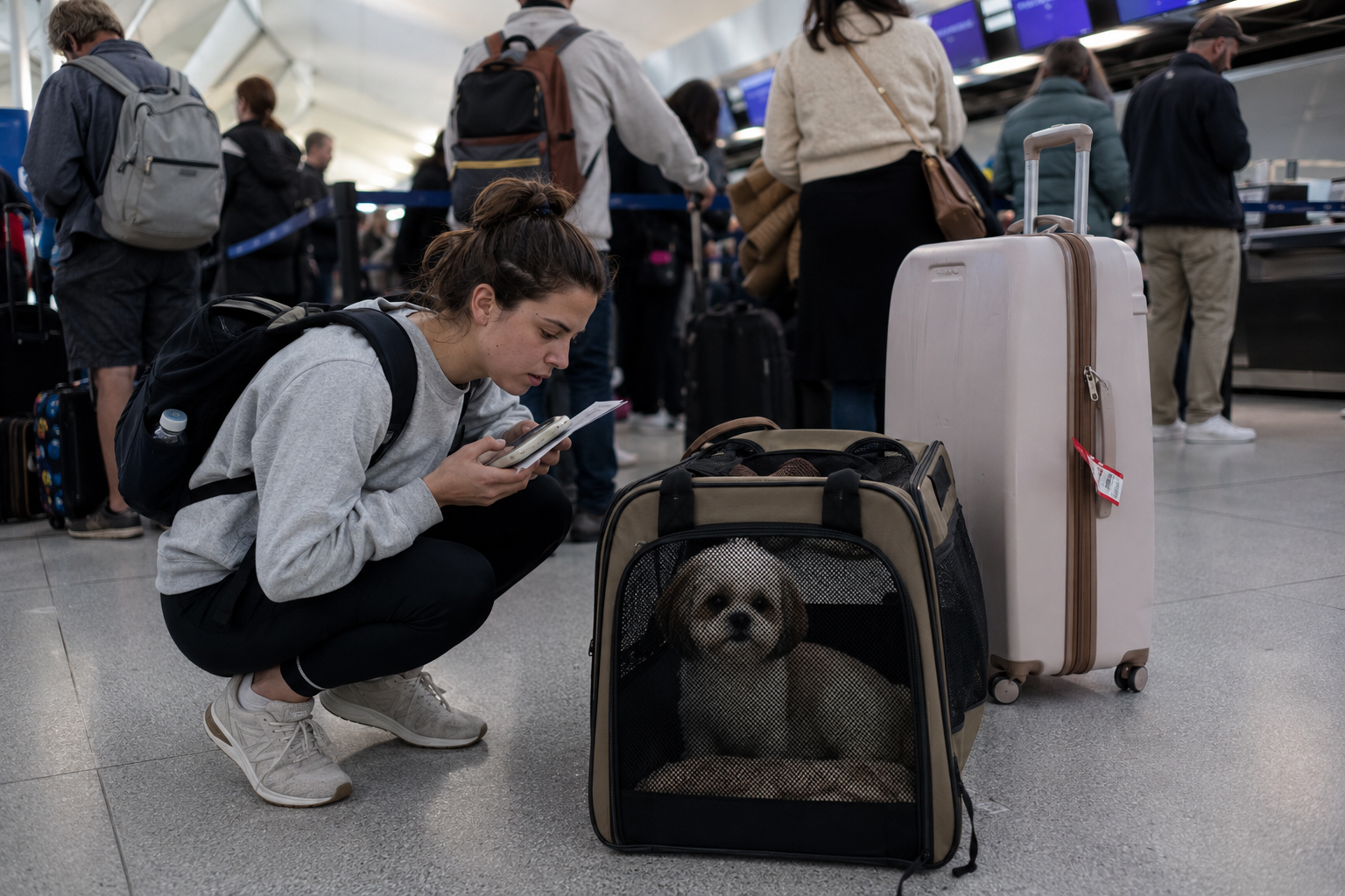 bringing a dog 5