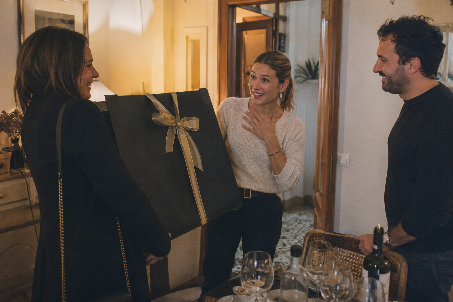 spanish dinner party. c